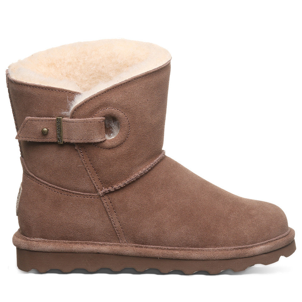 BEARPAW Isabelle Brown Suede Boot The Shoe Muse