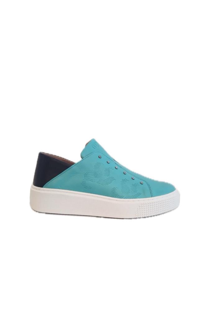 Mjus "M08139-701" Azure blue- Slip-on Shoe