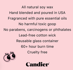 Candier - "Can't talk, busy manifesting" - Soy Candle