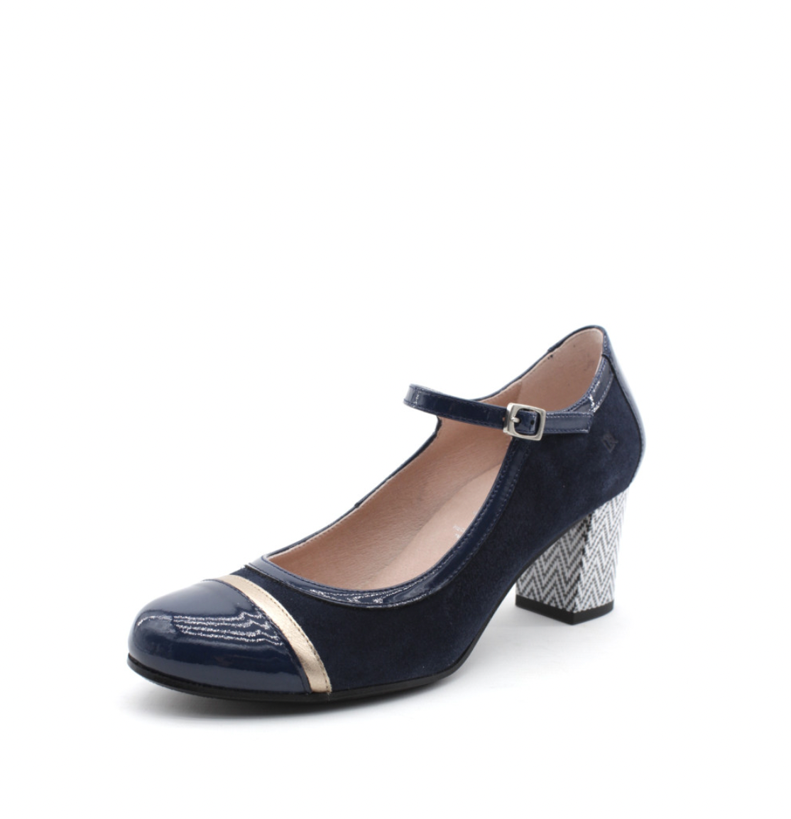 Dorking D9092 Black pump Mary Jane The Shoe Muse