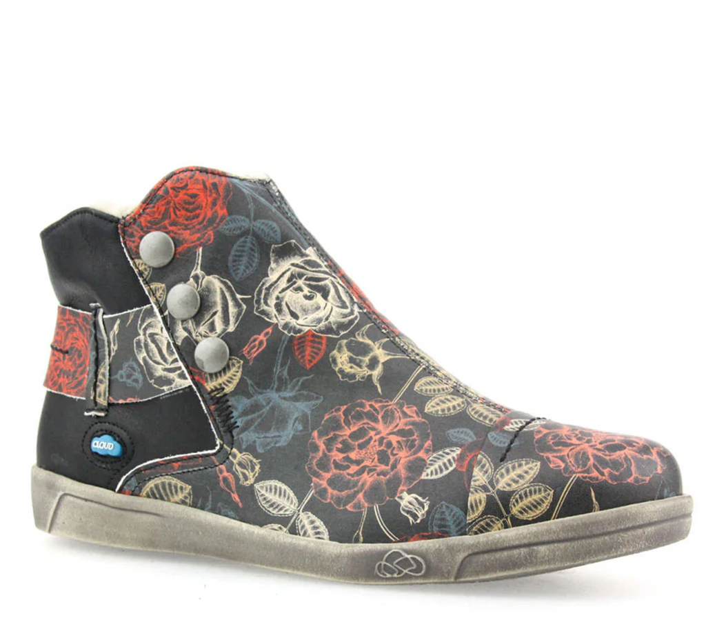 Cloud "Aline" Goofy Natural Print - Ankle Boot