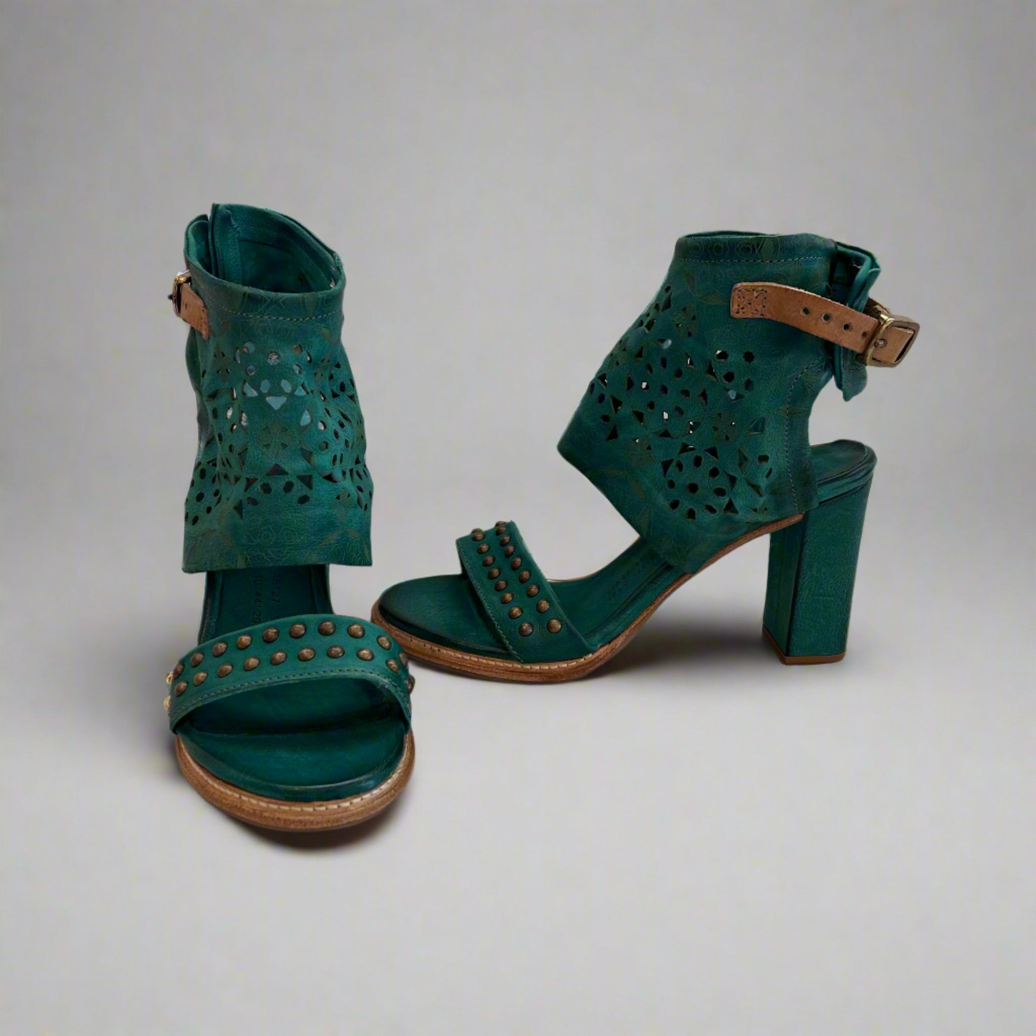 AS98 “589008” Green Sandals