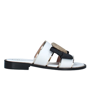 MLV "Celia" White/Black/Gold - Sandal