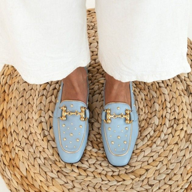 MLV "Dulce" Light Blue - Moccasin