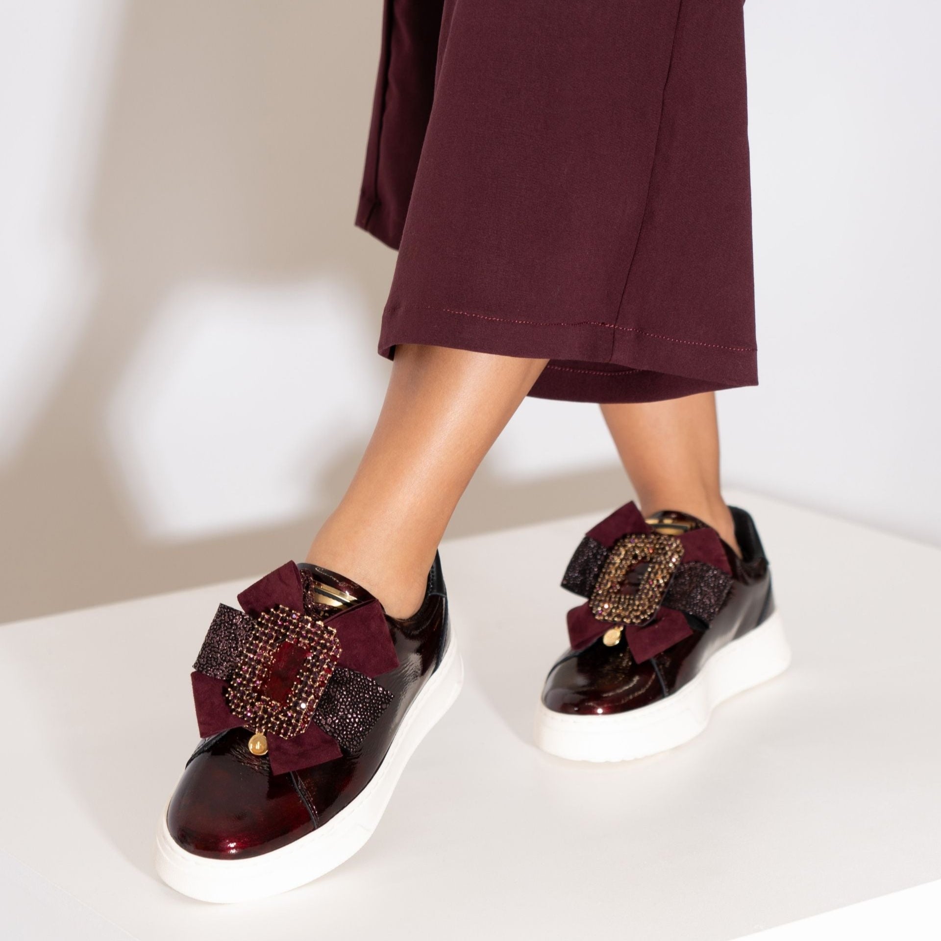MLV "Anita22" Burgundy - Sneaker