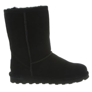 BEARPAW "Elle" Black - Short Suede Boot