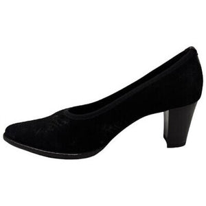Geo Reino "Alvino" Black Velvet - Pump