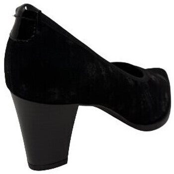Geo Reino "Alvino" Black Velvet - Pump