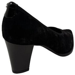 Geo Reino "Alvino" Black Velvet - Pump