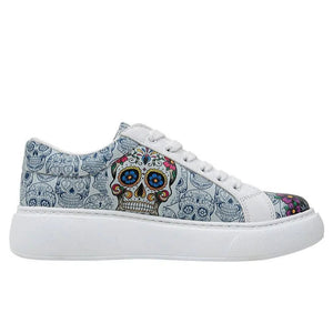 DoGo "Myra - Frida Khalo" White/Multicolour - Sneaker