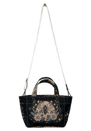 DoGo "Queen Bee" Black - Medium Tote Bag