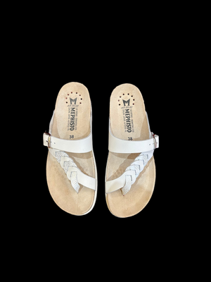 Mephisto "Heleonore" White/Multi - Cork Sandal