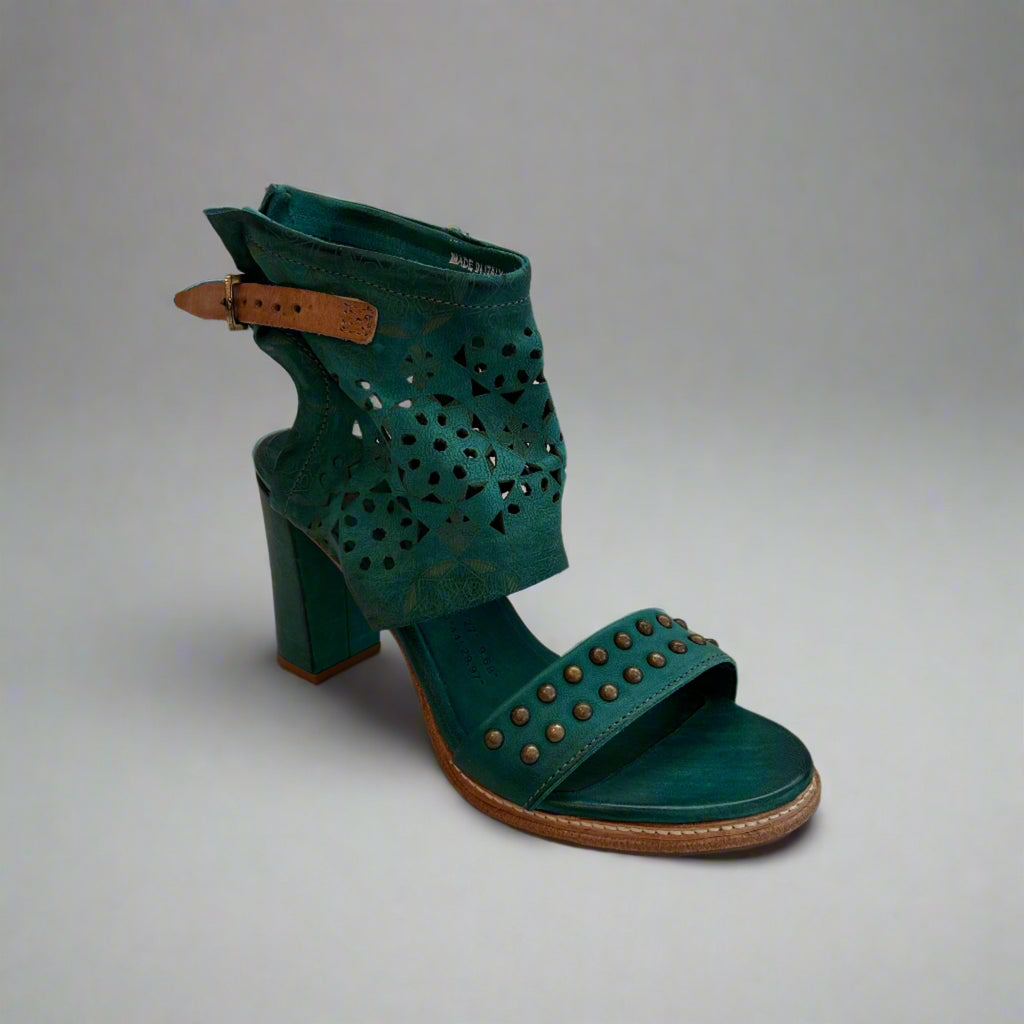 AS98 “589008” Green Sandals