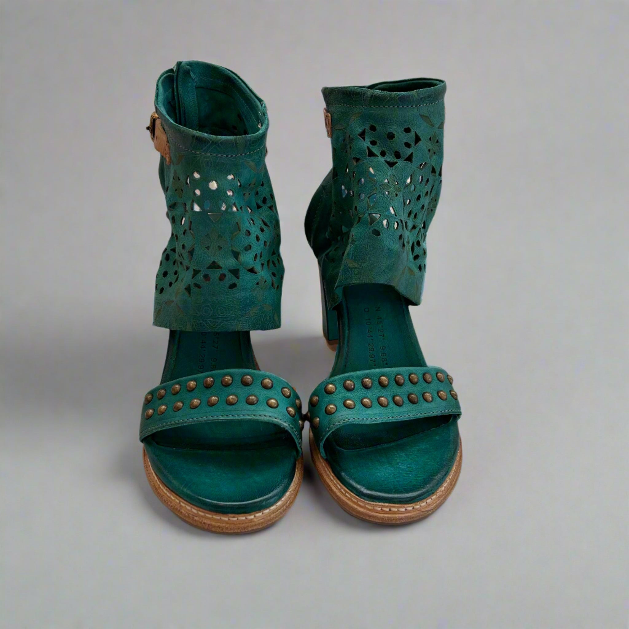 AS98 “589008” Green Sandals