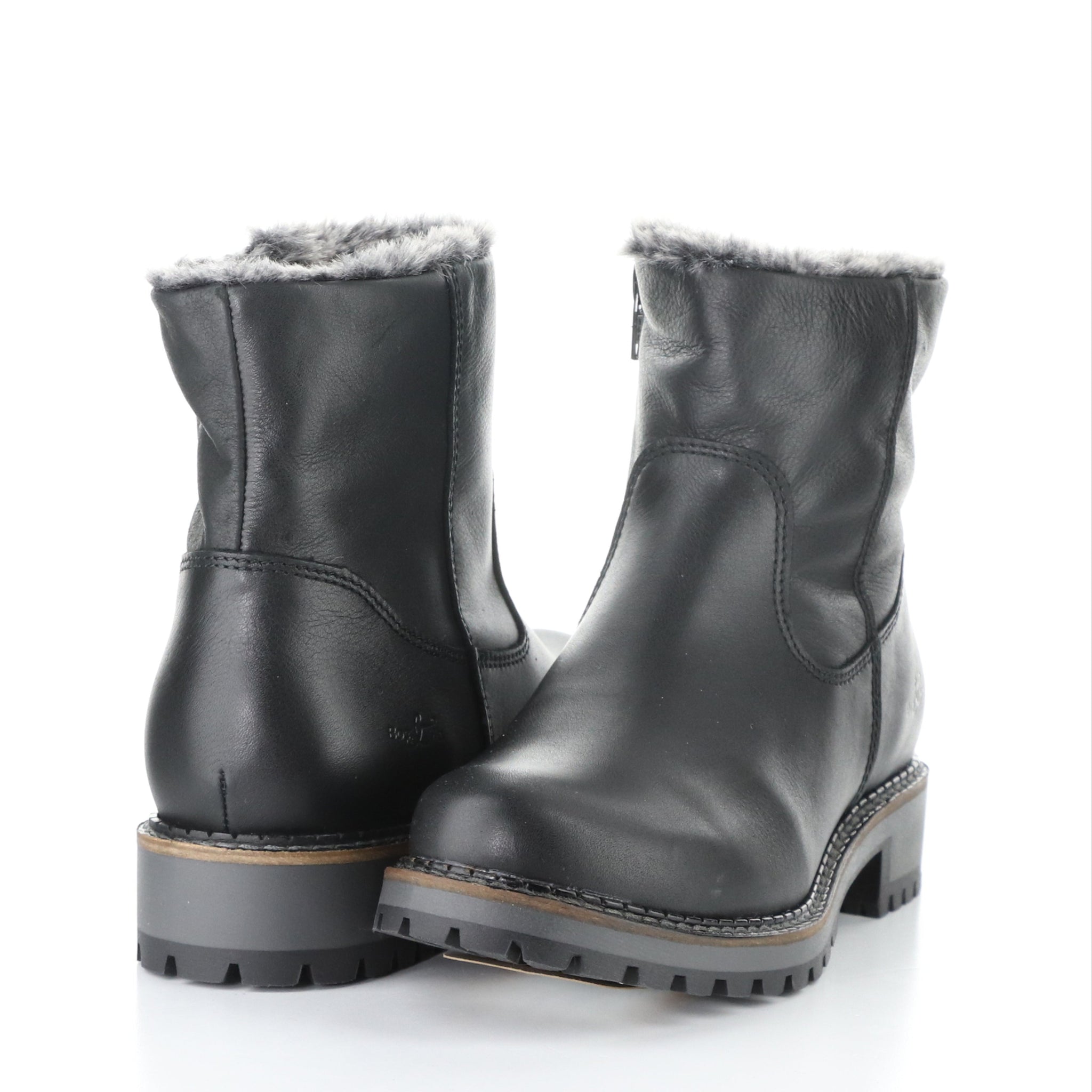 Bos&Co. "Calib" Black - Wool-Lined Bootie