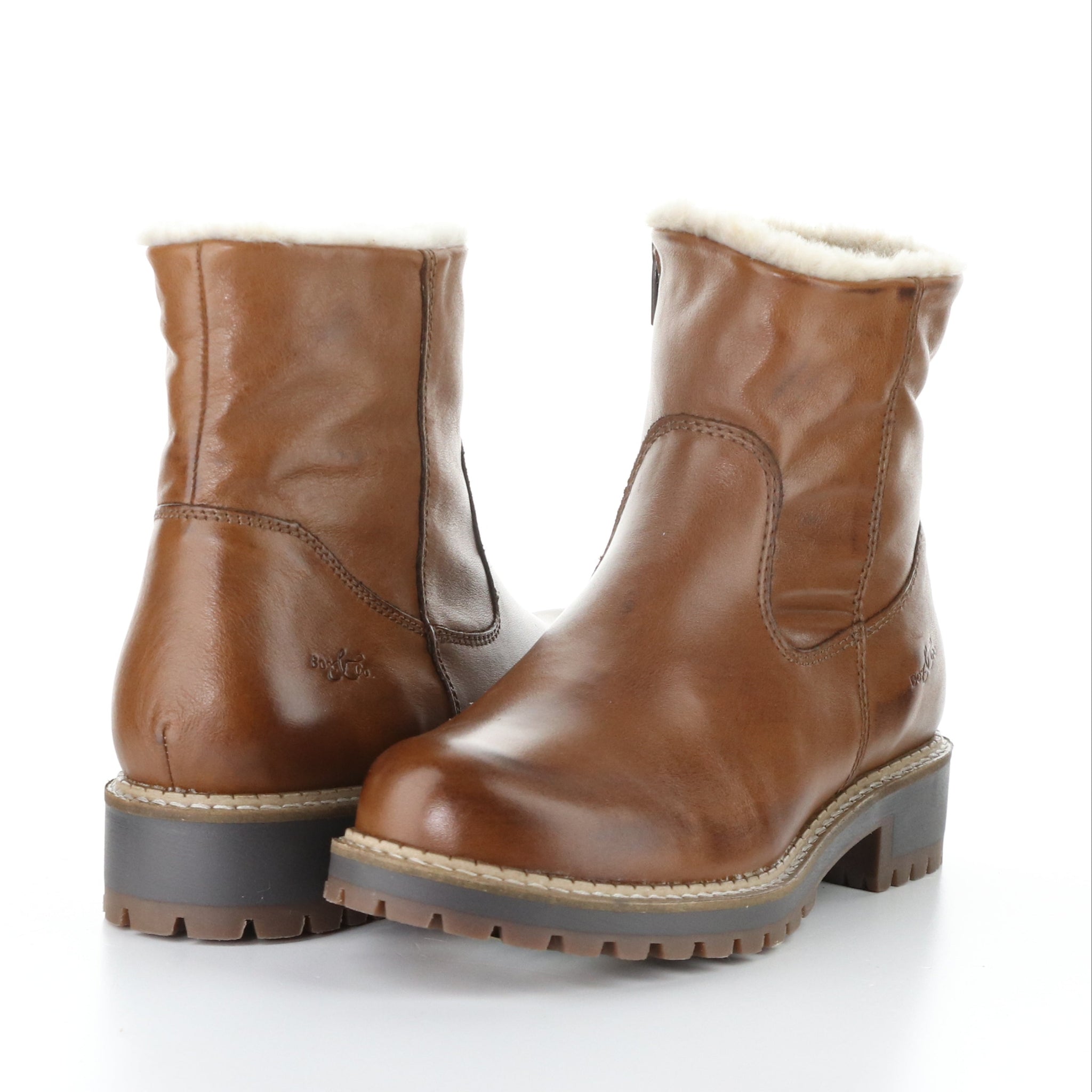 Bos&Co. "Calib" Rich Tan - Wool-Lined Bootie