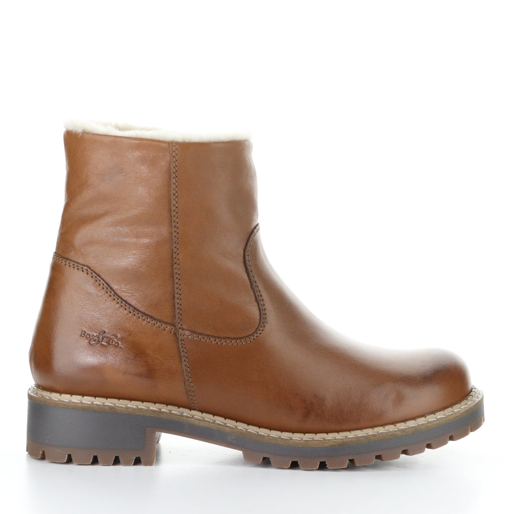 Bos&Co. "Calib" Rich Tan - Wool-Lined Bootie