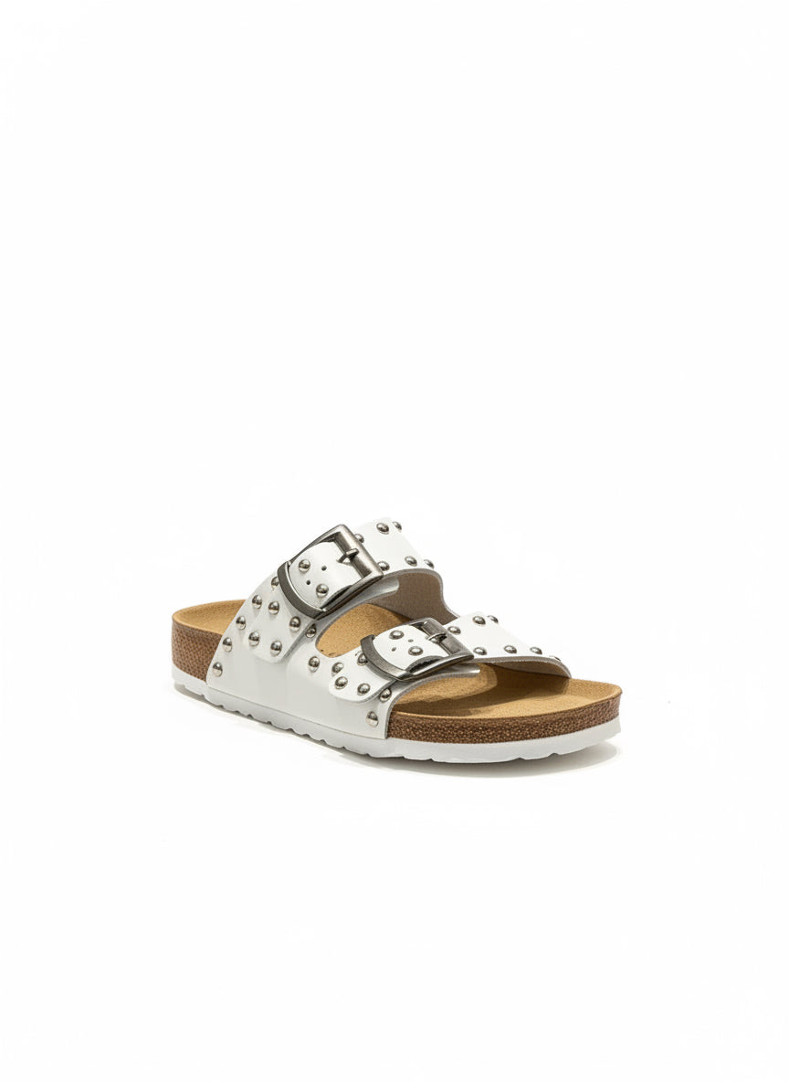 Bos & Co - Perrin white sandal