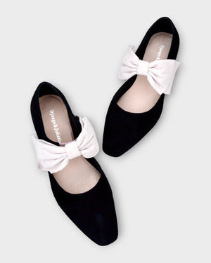 Django & Juliette "Misha" Black/White - Heel