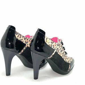 Chanii B "Dijon" Black/Leop - Shoe-Bottie