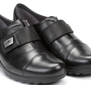 Fluchos "F1071" Black - Wedge Loafer