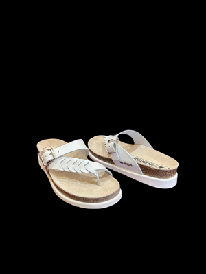 Mephisto "Heleonore" White/Multi - Cork Sandal