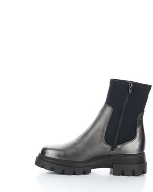Bos&Co. "Five" Steel/Black- Ankle Boot