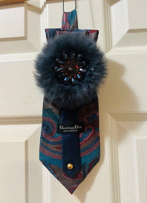 Dani XX “Dior Flure” necklace tie