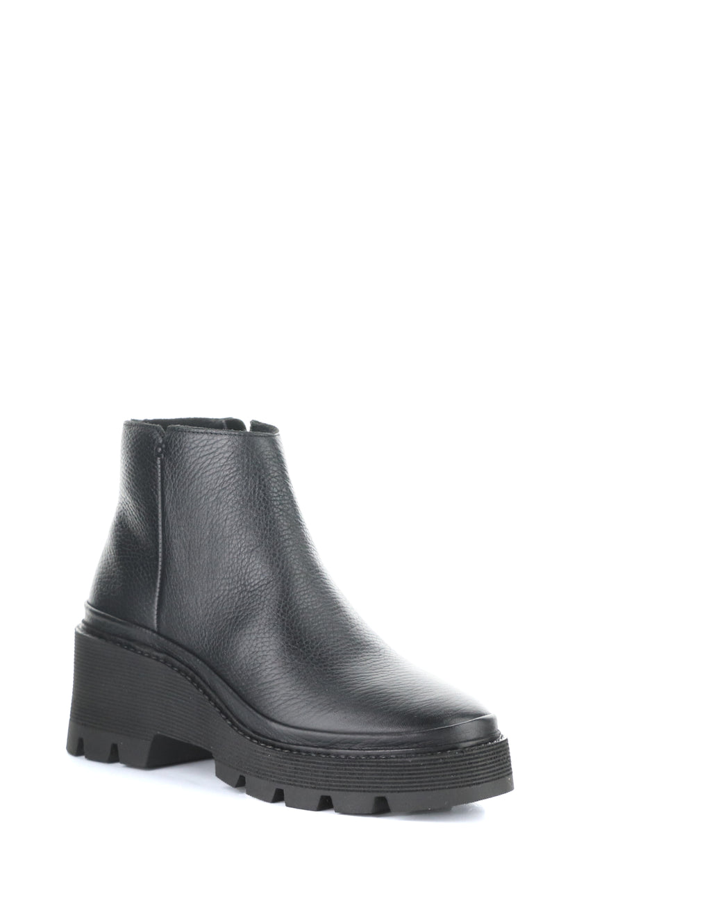 Bos & Co "Gais" Black leather waterproof boot