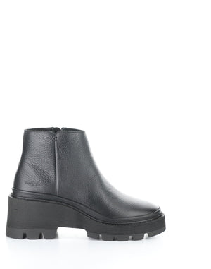 Bos & Co "Gais" Black leather waterproof boot