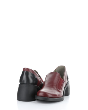 Fly London "Huch" Wine/Black - Chunky Loafer