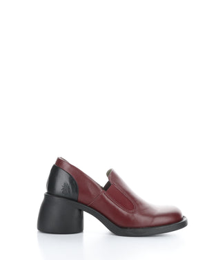 Fly London "Huch" Wine/Black - Chunky Loafer