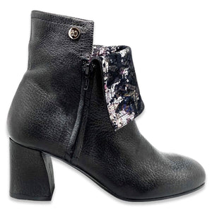 Chanii B "Mais Bien" Black Antique - Ankle Boot