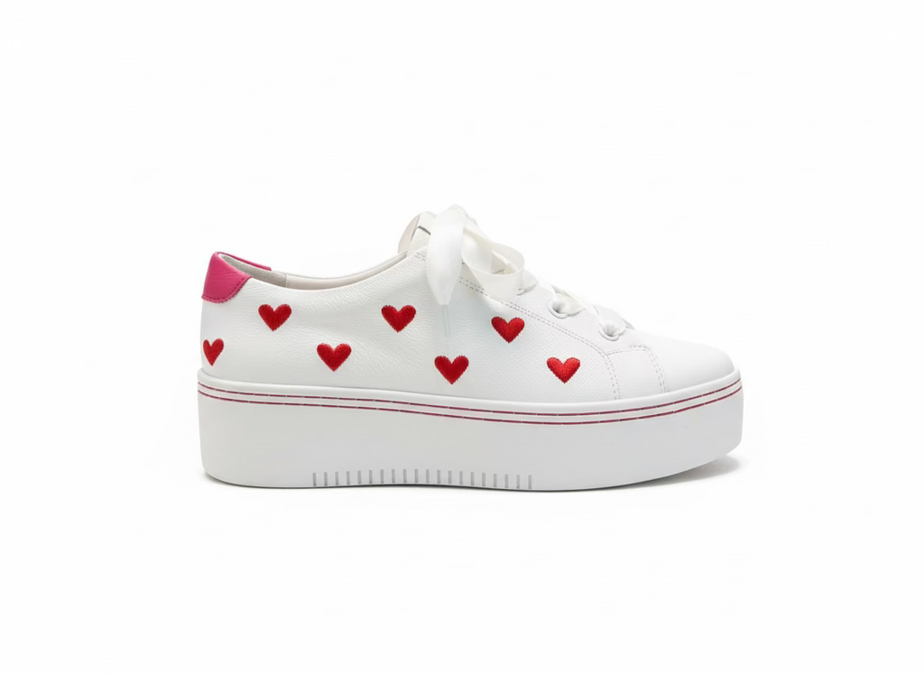 Minx - Ace of Hearts white sneaker