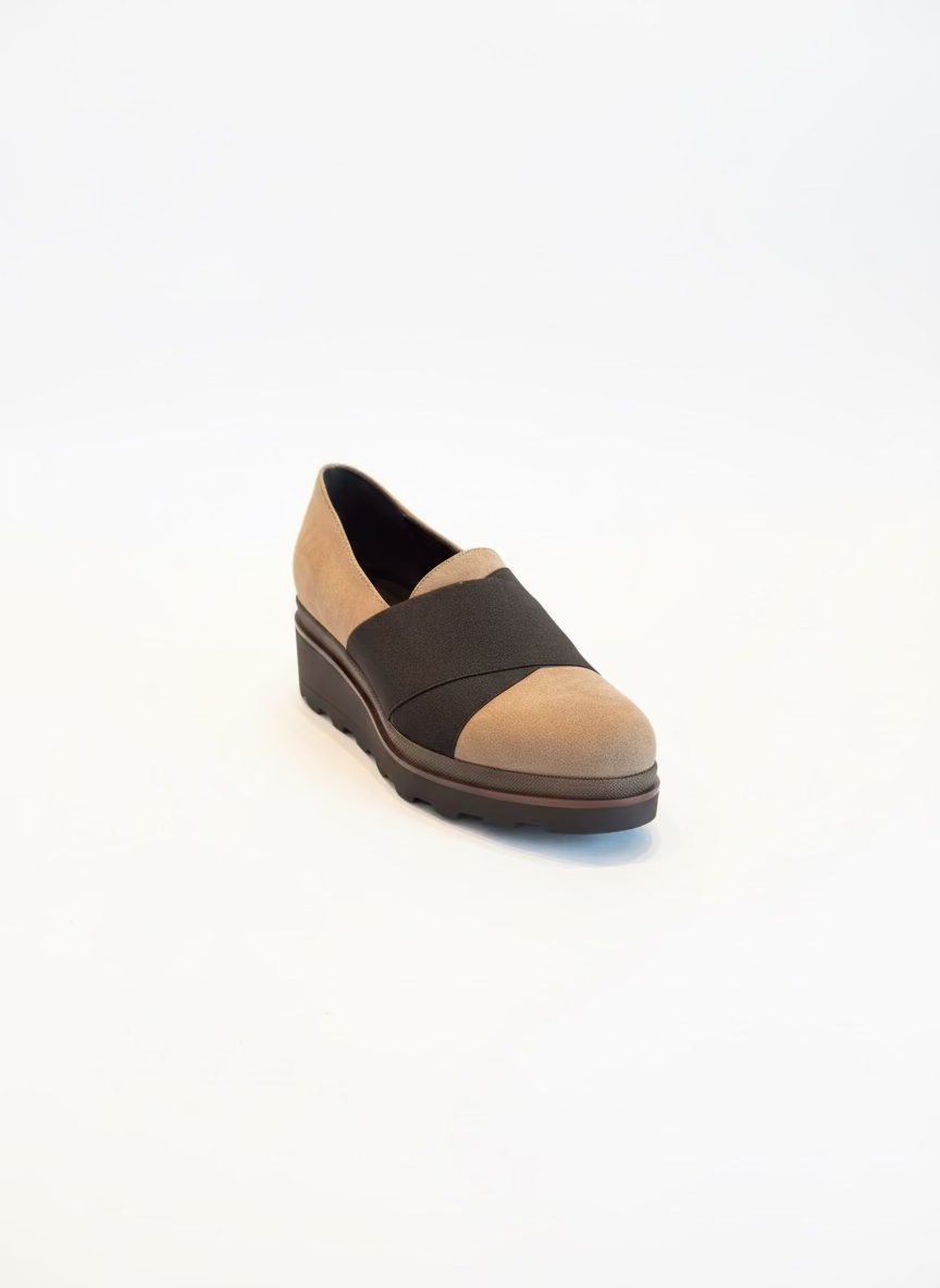 Ateliers - Hendrick "Taupe" Slip-on shoe