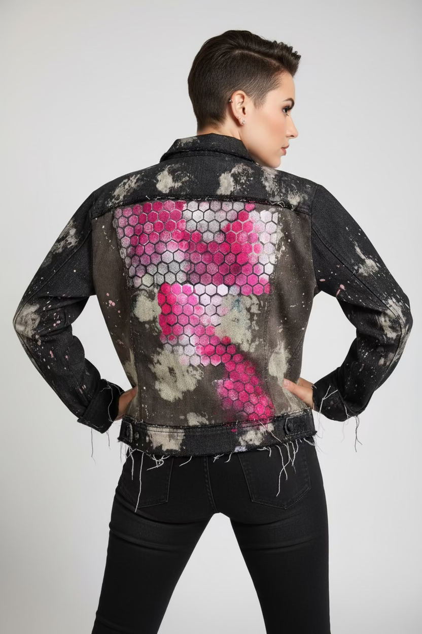 Dani XX "Beecome " Hand painted Jacket