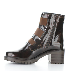 Bos&Co. "Indie" Brown Mix Patent - Waterproof Boot