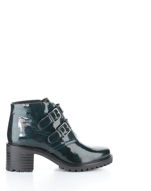 Bos&Co. "Issey" Green Patent - Waterproof Bootie