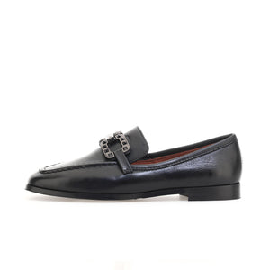 Mjus "L53104" Black leather loafer