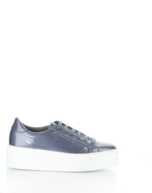 Bos & Co "Maya" Midnight flatform sneaker