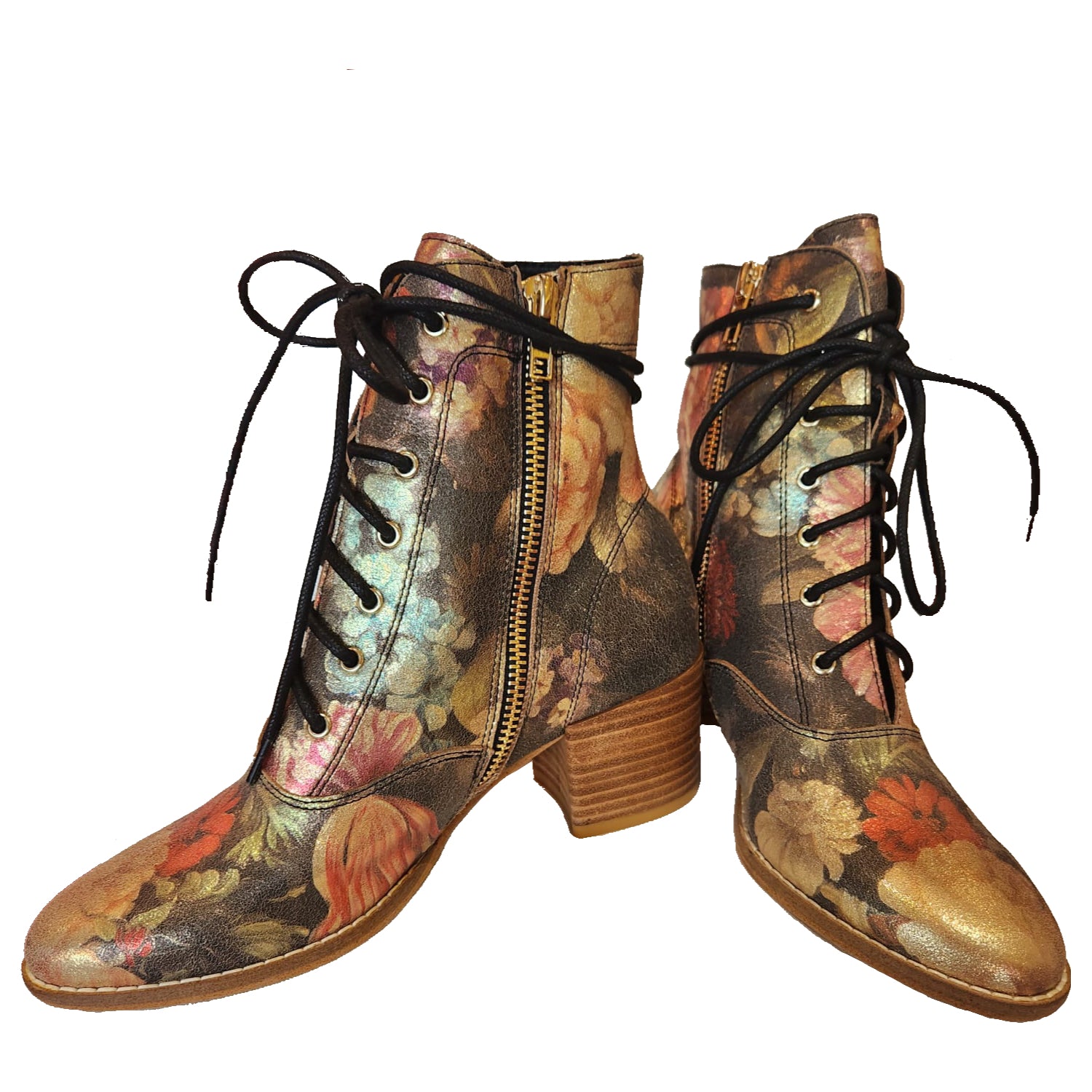 Django & Juliette "Matza" Vintage Floral - Short Boot
