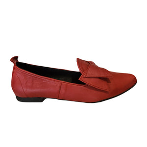 Bueno "Ilyanna" Red - Flat Shoe