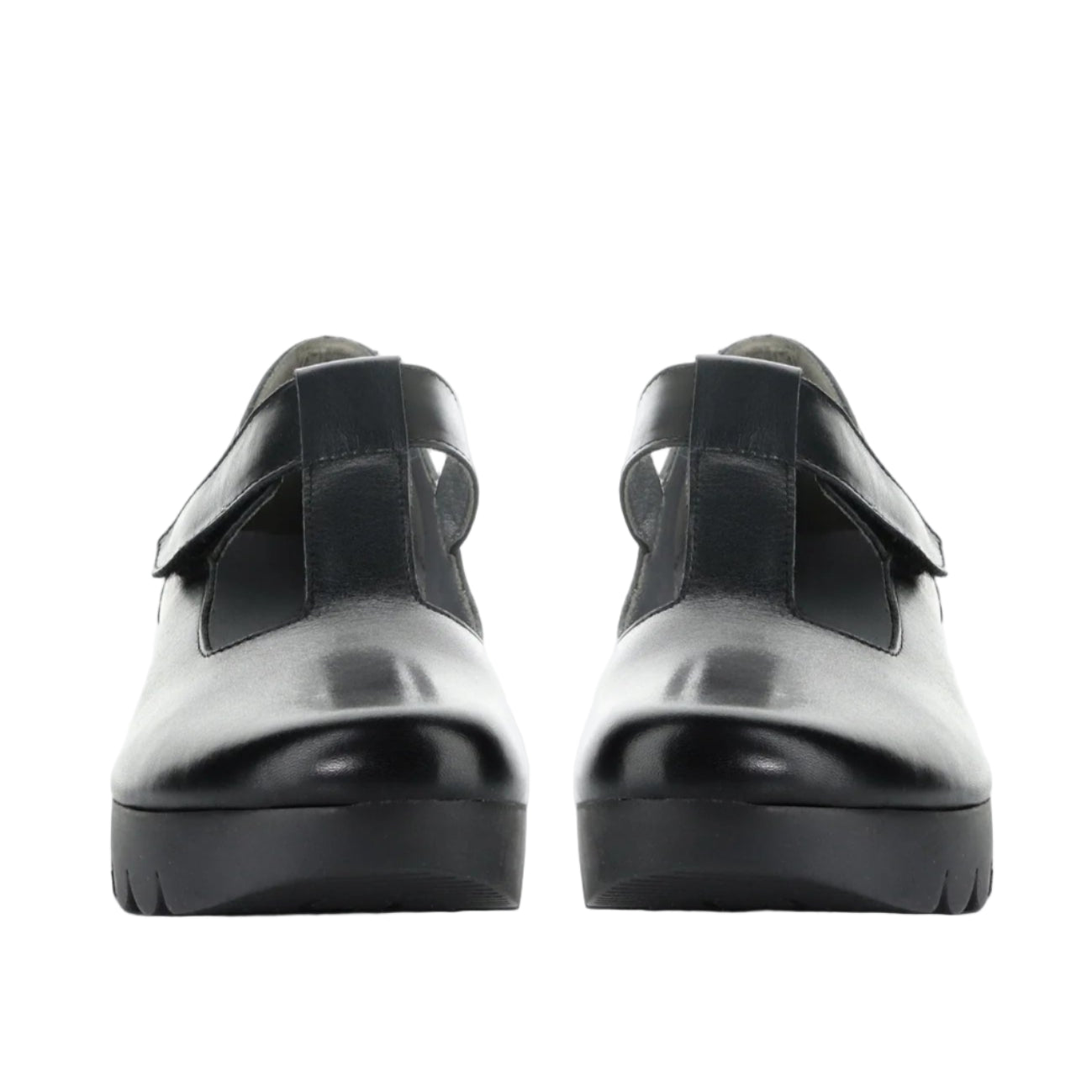Fly London "Veka" Black - Wedge Shoe