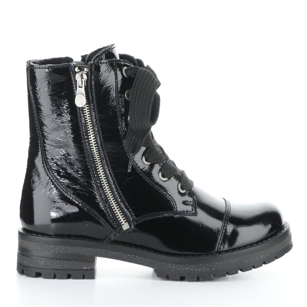 Bos&Co. "Paulie" Black Patent - Waterproof Boot