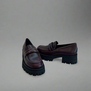 Ateliers "Kurt" Bordo loafer