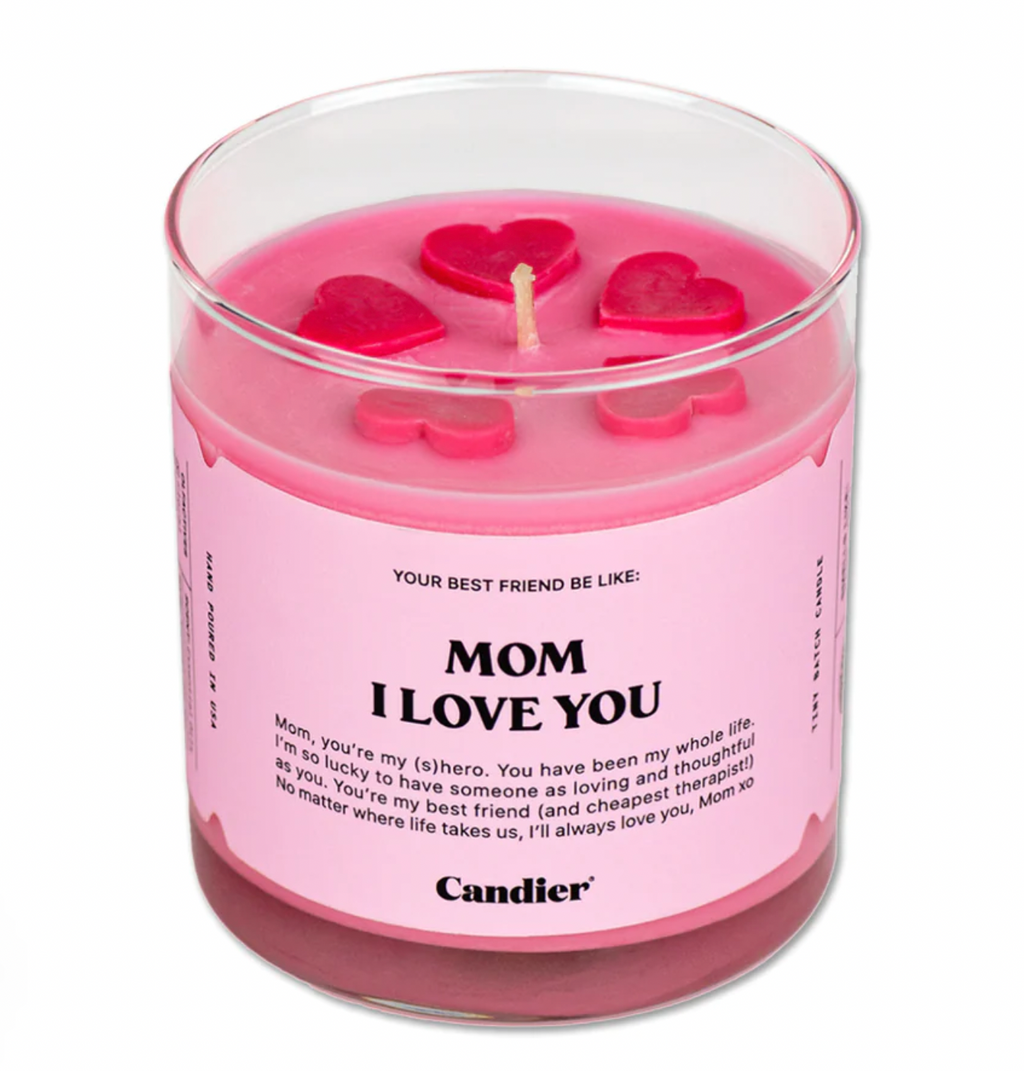 Candier SOY CANDLE "Mom I love you"