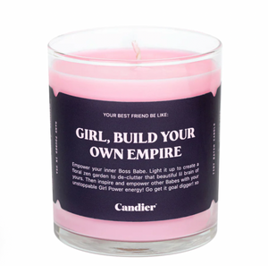 Candier SOY CANDLE "Girl, build your own Empire"