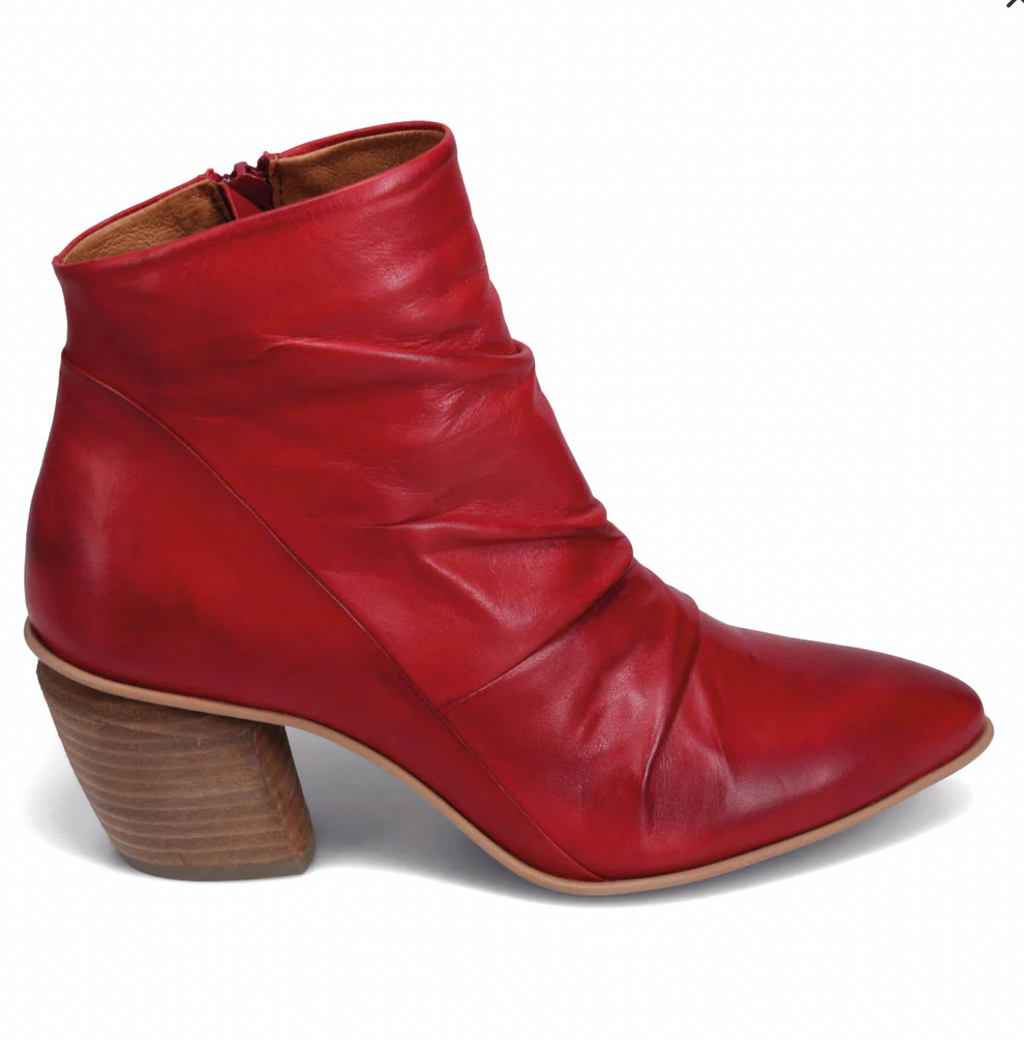 Miz Mooz "Jeanie" Red leather boot