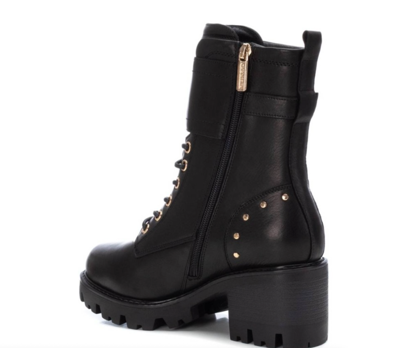 Carmella Ankle boot black leather