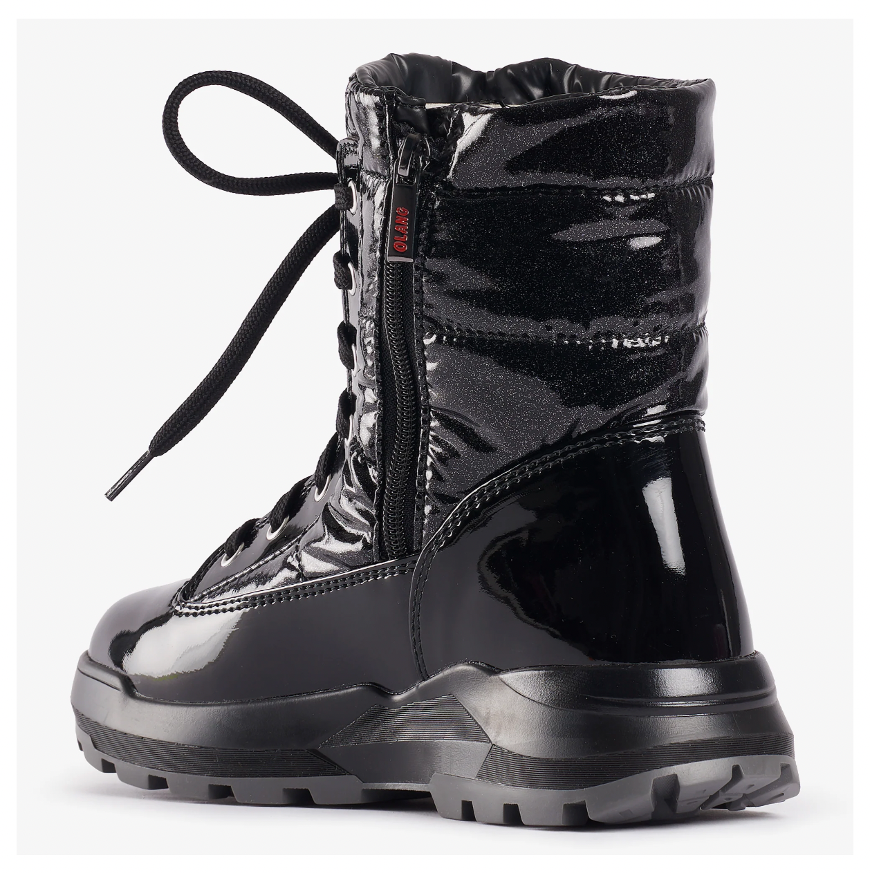 Olang "Aidan" 2.0 Ice black Winter boot -30 w/ice cleats